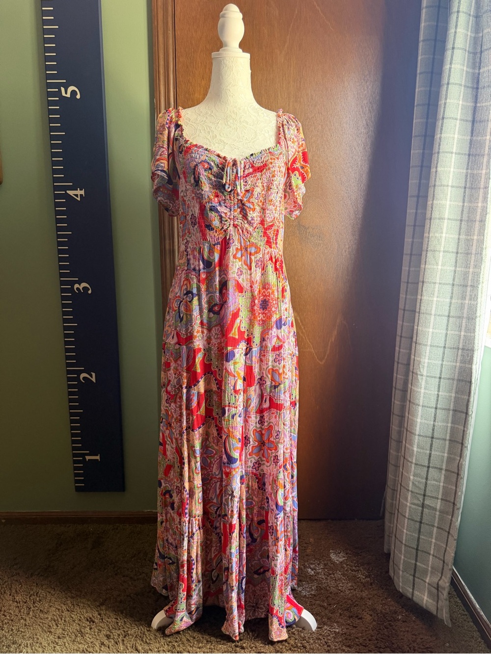 Pinkblush Maternity Boho Floral Maxi Dress